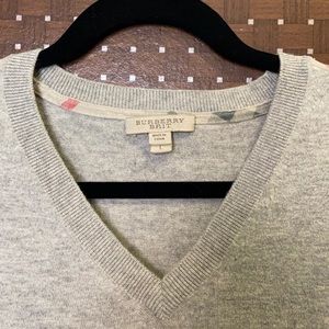 Burberry Brit Mens V-Neck Sweater